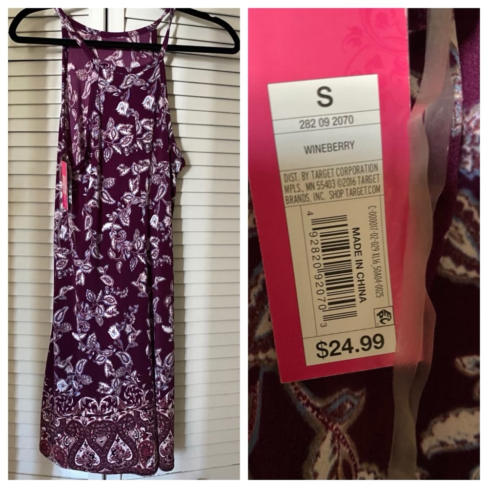 Dress never worn